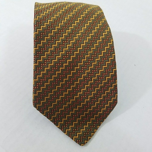 Etro Men's Woven 100% Silk Tie - Picture 5 of 7